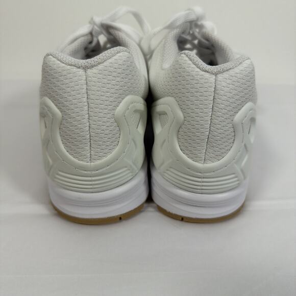 Adidas Flux Torsion All White Men 8 1/2 Athletic Comfort Gym Training Shoe - Picture 6 of 8